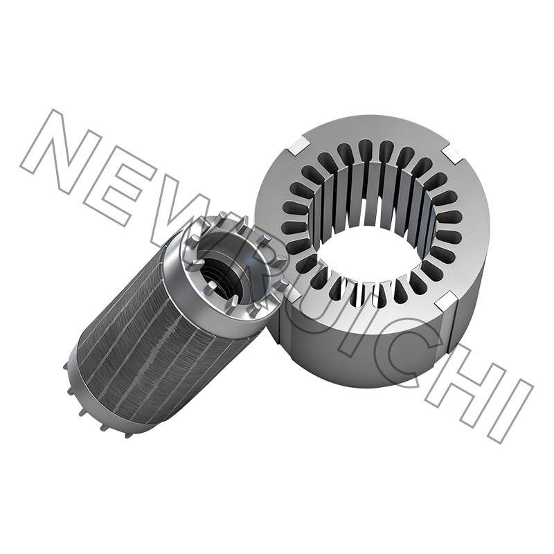Conjunto de núcleo de rotor y estator de motor de CA