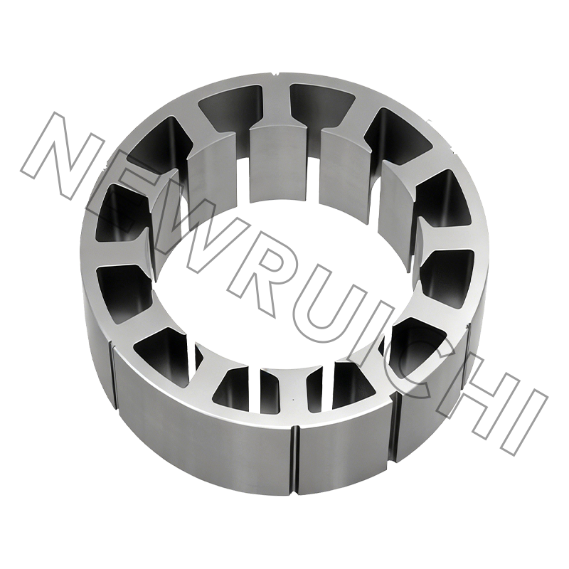 Laminaciones del rotor y del estator del motor de CC