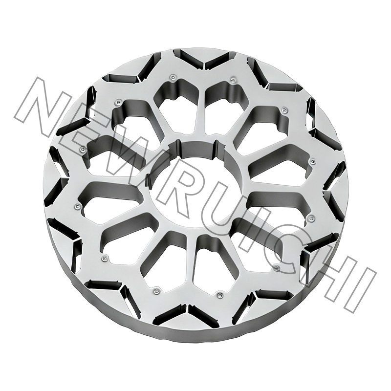 Laminaciones de rotores y estatores de motores de vehículos de nueva energía