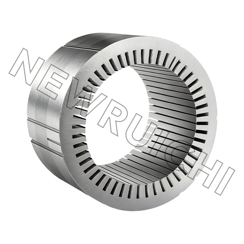 Conjunto de núcleo de rotor y estator de motor de vehículo de nueva energía