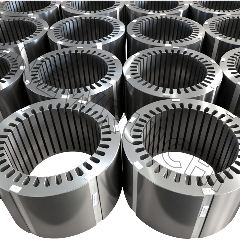 Núcleo laminado soldado con láser/TIG