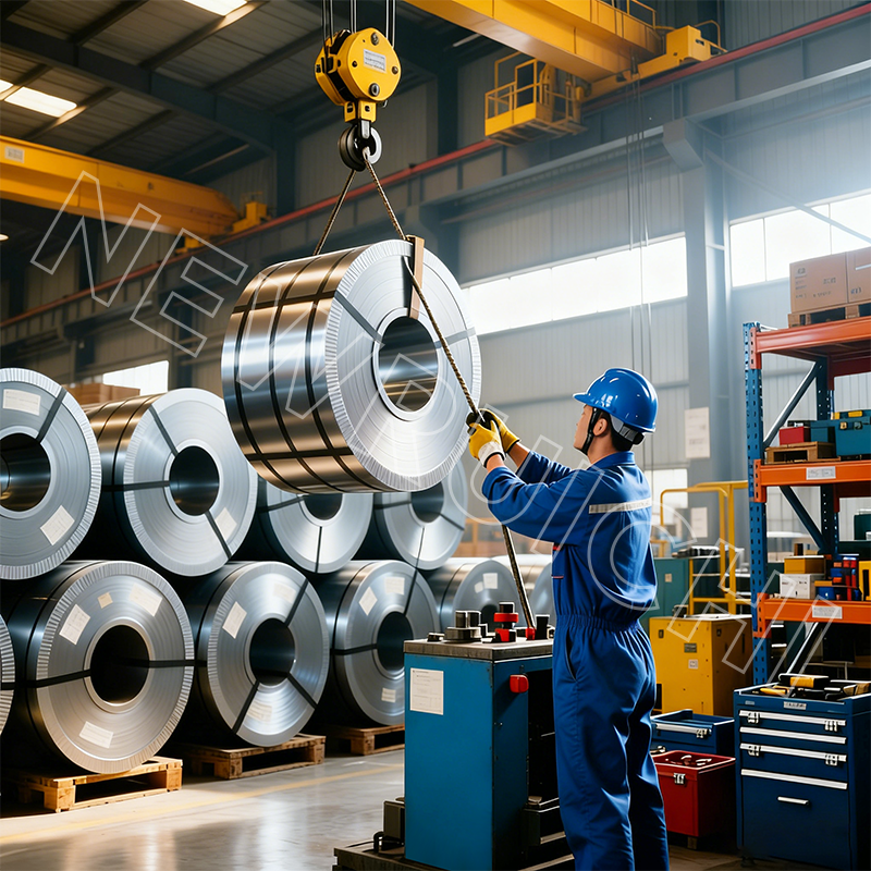 Rollo/tira/hoja de acero al silicio